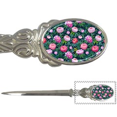 Delicate Watercolor Peony Letter Opener by SychEva