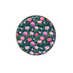 Delicate Watercolor Peony Hat Clip Ball Marker (10 Pack) by SychEva