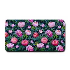 Delicate Watercolor Peony Medium Bar Mats by SychEva