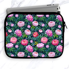 Delicate Watercolor Peony Apple Ipad 2/3/4 Zipper Cases by SychEva