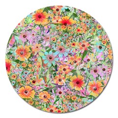 Secretgarden Magnet 5  (round) by PollyParadise