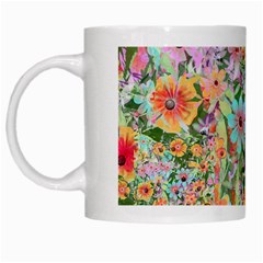 Secretgarden White Mugs by PollyParadise