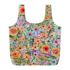 Secretgarden Full Print Recycle Bag (l) by PollyParadise