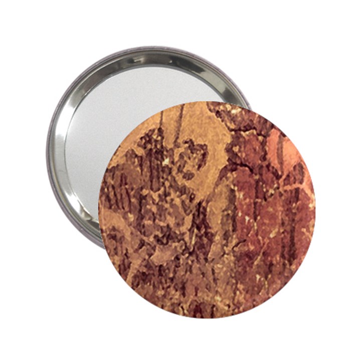 Abstract Cracked Texture Print 2.25  Handbag Mirrors