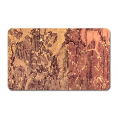 Abstract Cracked Texture Print Magnet (rectangular)