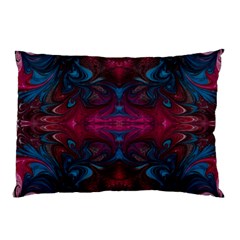 The Dragon s Flames Pillow Case by kaleidomarblingart