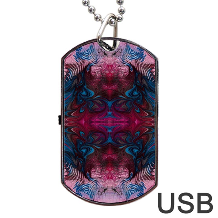 The Dragon s flames Dog Tag USB Flash (Two Sides)