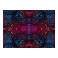 The Dragon s Flames Double Sided Flano Blanket (mini)  by kaleidomarblingart