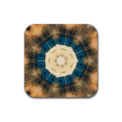 Bamboo Island Rubber Coaster (square)  by LW323