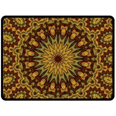 Woodwork Fleece Blanket (large)  by LW323