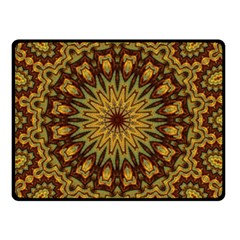 Woodwork Double Sided Fleece Blanket (small)  by LW323