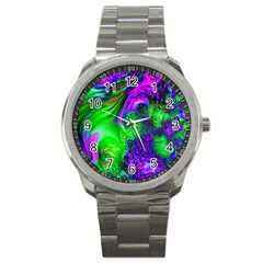 Feathery Winds Sport Metal Watch by LW323