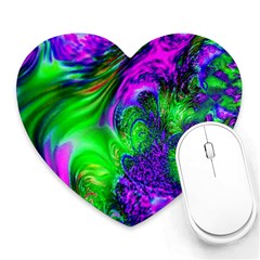 Feathery Winds Heart Mousepads by LW323