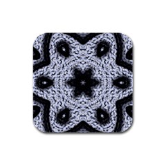 Vintage Rubber Square Coaster (4 Pack)  by LW323