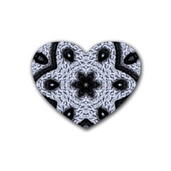 Vintage Heart Coaster (4 Pack)  by LW323