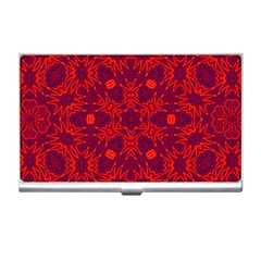 Red Rose Business Card Holder by LW323