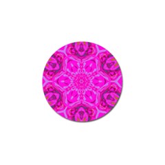 Purple Flower 2 Golf Ball Marker