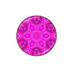 Purple Flower 2 Hat Clip Ball Marker by LW323