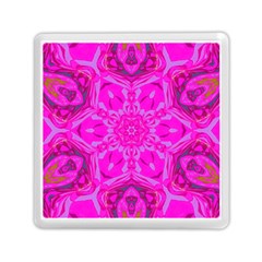 Purple Flower 2 Memory Card Reader (Square)