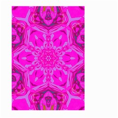 Purple Flower 2 Large Garden Flag (Two Sides)