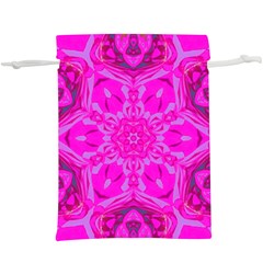 Purple Flower 2  Lightweight Drawstring Pouch (XL)