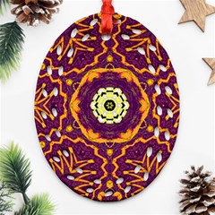 Tropical Twist Ornament (oval Filigree) by LW323