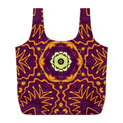 Tropical Twist Full Print Recycle Bag (l) by LW323