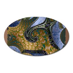 Ancient Seas Oval Magnet by LW323