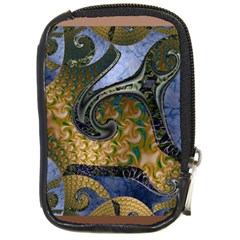 Ancient Seas Compact Camera Leather Case