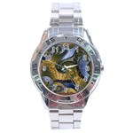 Ancient Seas Stainless Steel Analogue Watch Front