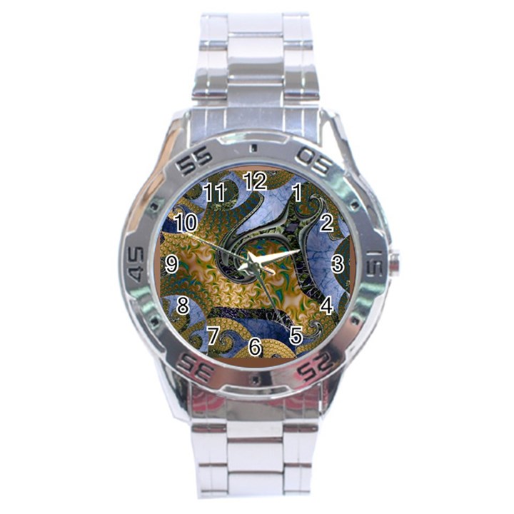 Ancient Seas Stainless Steel Analogue Watch