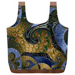 Ancient Seas Full Print Recycle Bag (xl) by LW323