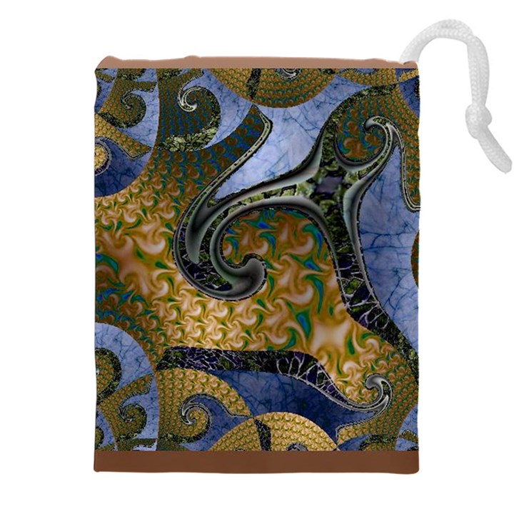 Ancient Seas Drawstring Pouch (5XL)