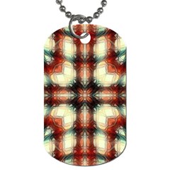 Royal Plaid Dog Tag (one Side) by LW323