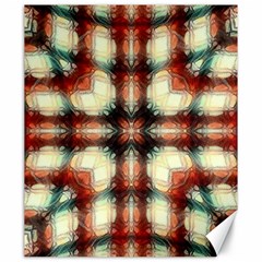 Royal Plaid Canvas 20  X 24  by LW323