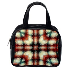 Royal Plaid Classic Handbag (one Side) by LW323