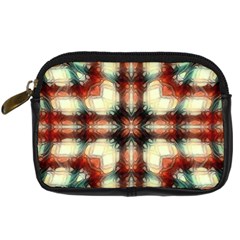 Royal Plaid Digital Camera Leather Case by LW323