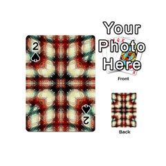 Royal Plaid Playing Cards 54 Designs (mini) by LW323