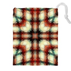 Royal Plaid Drawstring Pouch (5xl) by LW323