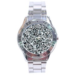 Beyond Abstract Stainless Steel Analogue Watch by LW323