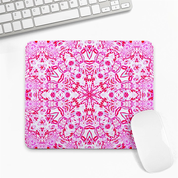 Pink Petals Large Mousepads