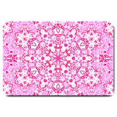 Pink Petals Large Doormat  by LW323