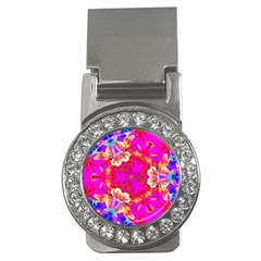 Pink Beauty Money Clips (cz)  by LW323