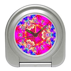 Pink Beauty Travel Alarm Clock by LW323