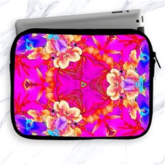 Pink Beauty Apple Ipad 2/3/4 Zipper Cases by LW323