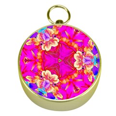 Pink Beauty Gold Compasses by LW323