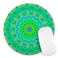 Greenspring Round Mousepads by LW323