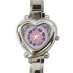 Beautiful Day Heart Italian Charm Watch Front