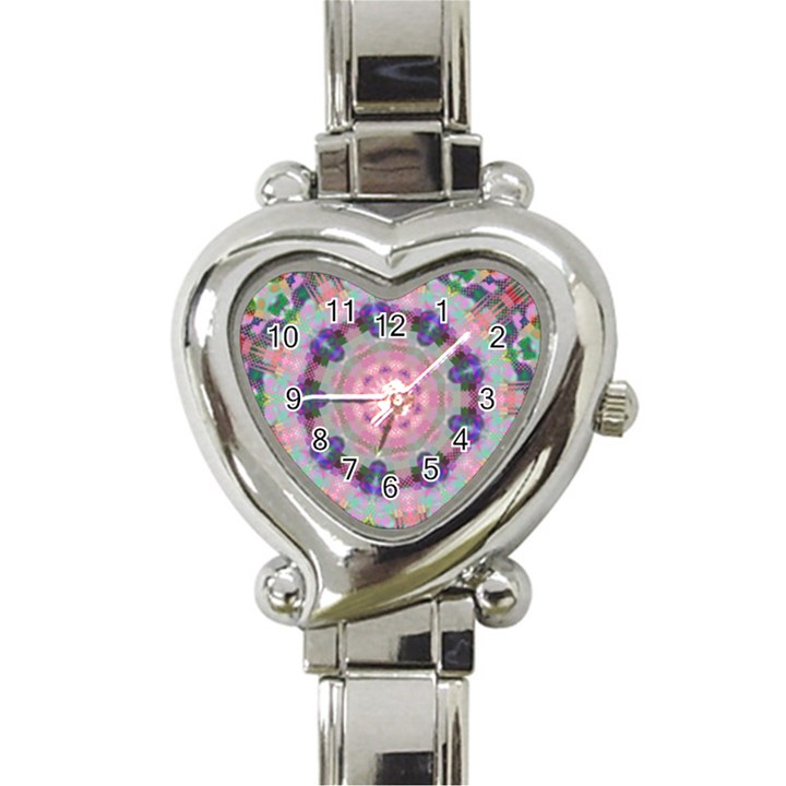 Beautiful Day Heart Italian Charm Watch