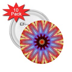 Passion Flower 2 25  Buttons (10 Pack)  by LW323